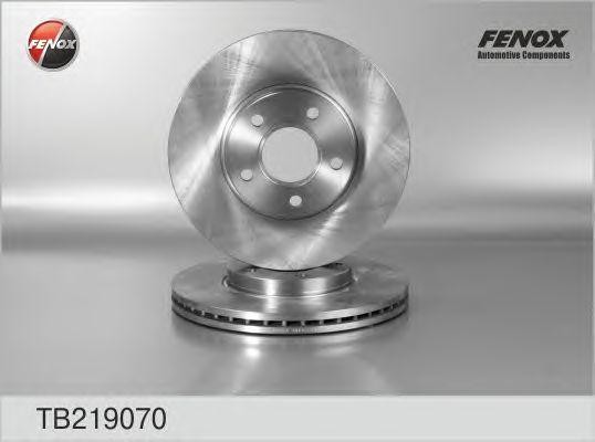 ДИСК ТОРМОЗНОЙ ПЕРЕДНИЙ TB219070 FENOX