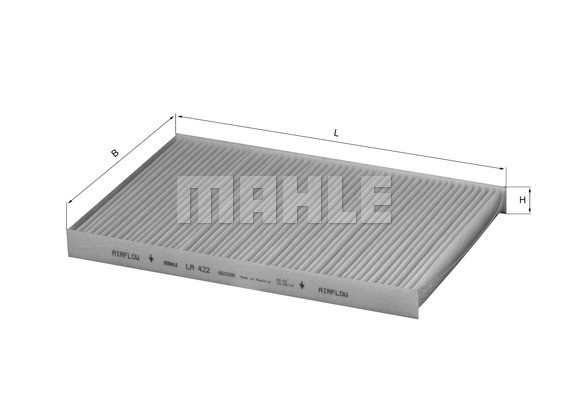 Фильтр салона LA422 MAHLE