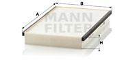 Фильтр салона CU2746 MANN FILTER