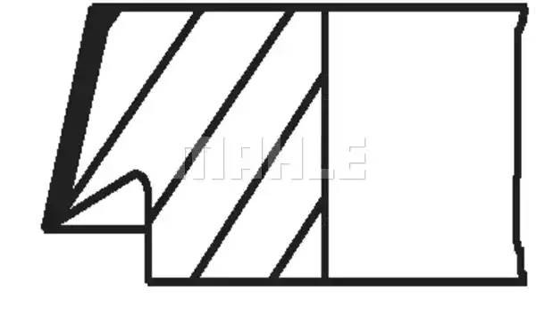 Комплект ремонтный 083 16 N0 MAHLE