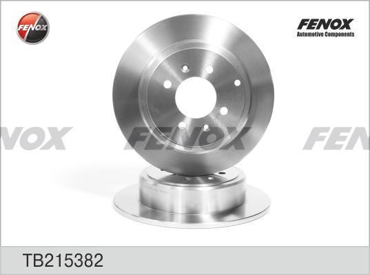 ДИСК ТОРМОЗНОЙ ЗАДНИЙ TB215382 FENOX