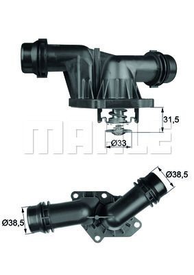 Термостат системы охлаждения TI 25 85 MAHLE
