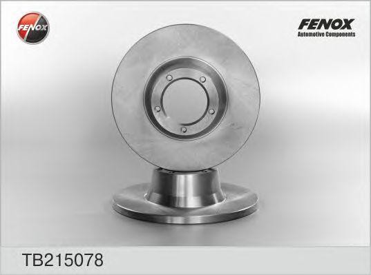 ДИСК ТОРМОЗНОЙ ПЕРЕДНИЙ TB215078 FENOX