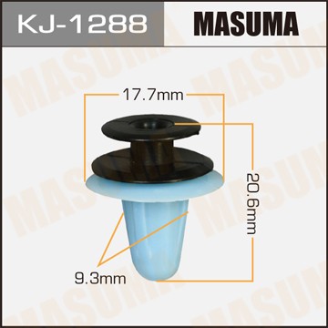 Клипса крепежная KJ1288 MASUMA