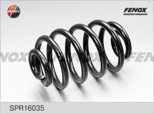 ПРУЖИНА ПОДВЕСКИ ЗАДНЯЯ SPR16035 FENOX