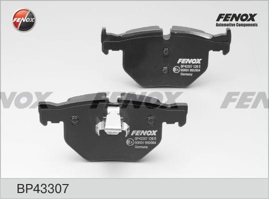 КОЛОДКИ ТОРМОЗНЫЕ ДИСКОВЫЕ ЗАДНИЕ BP43307 FENOX