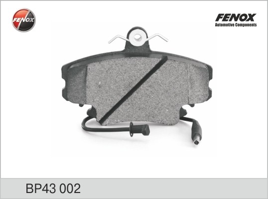 КОЛОДКИ ТОРМОЗНЫЕ ДИСКОВЫЕ ПЕРЕДНИЕ BP43002 FENOX