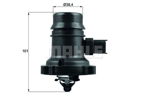 Термостат системы охлаждения TM 37 103 MAHLE