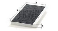 Фильтр салона CUK5366 MANN FILTER