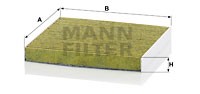 Фильтр салона FP 2043 MANN FILTER