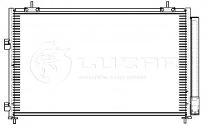 Радиатор кондиционера LRAC1923 LUZAR