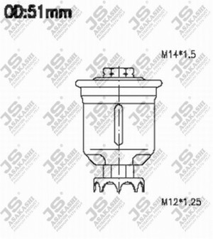 Фильтр топливный FS3209U JS ASAKASHI