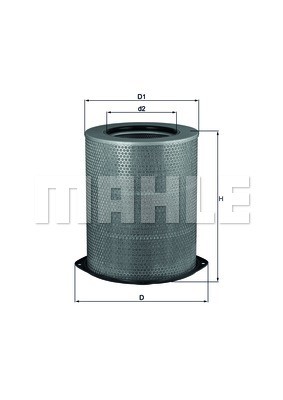 Фильтр воздушный LX832 MAHLE