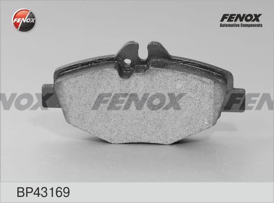 КОЛОДКИ ТОРМОЗНЫЕ ДИСКОВЫЕ ПЕРЕДНИЕ BP43169 FENOX