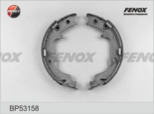 КОЛОДКИ ТОРМОЗНЫЕ БАРАБАННЫЕ СТОЯНОЧНОГО ТОРМОЗА BP53158 FENOX