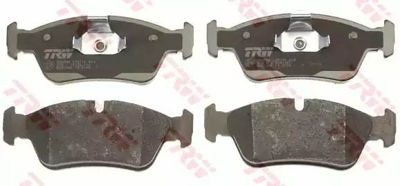 Колодки тормозные дисковые GDB1348 TRW