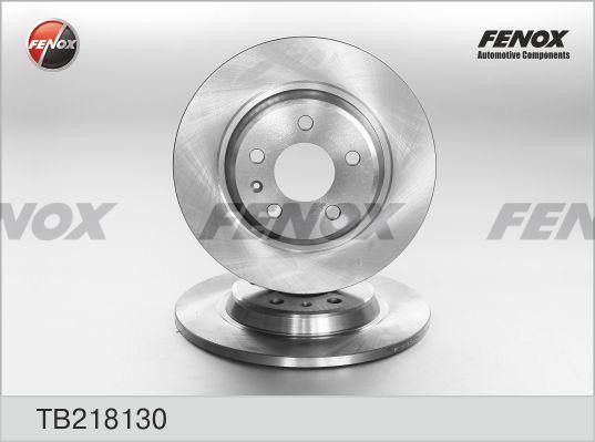 ДИСК ТОРМОЗНОЙ ЗАДНИЙ TB218130 FENOX