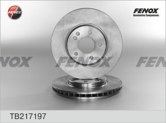 ДИСК ТОРМОЗНОЙ ПЕРЕДНИЙ TB217197 FENOX