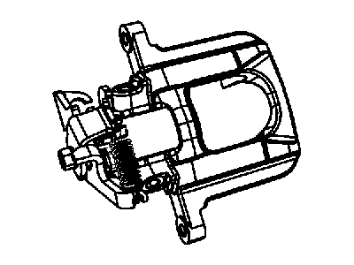 Суппорт тормозной 68029 889AD CHRYSLER