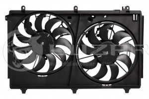 Электровентилятор охлаждения c кожухом (спарка) LFK1162 LUZAR