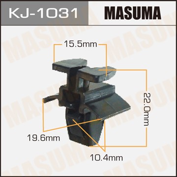 Клипса крепежная KJ1031 MASUMA