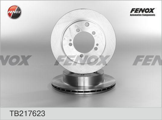 ДИСК ТОРМОЗНОЙ ЗАДНИЙ TB217623 FENOX