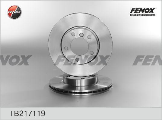 ДИСК ТОРМОЗНОЙ ПЕРЕДНИЙ TB217119 FENOX