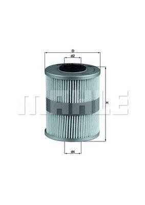 Фильтр топливный KX206D MAHLE