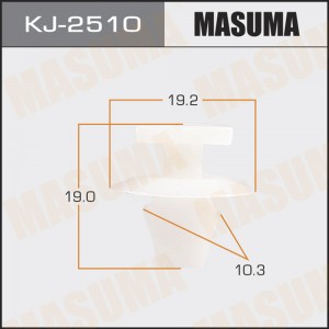 Клипса крепежная KJ2510 MASUMA