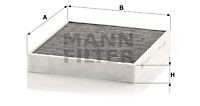 Фильтр салона CUK26010 MANN FILTER