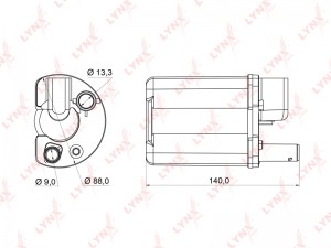 Фильтр топливный LF-958M LYNXAUTO