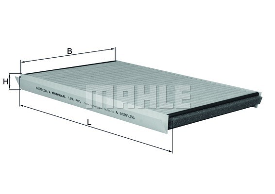 Фильтр салона LAK441 MAHLE