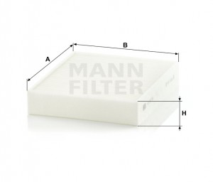 Фильтр салона CU25001 MANN FILTER