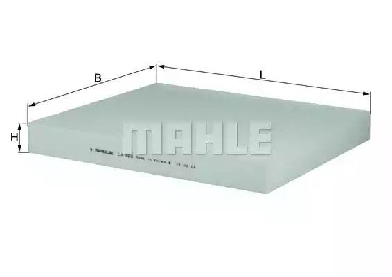 Фильтр салона LA569 MAHLE