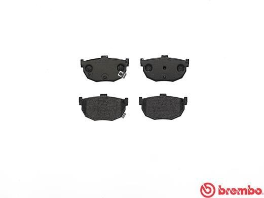 Колодки тормозные дисковые P30003 BREMBO