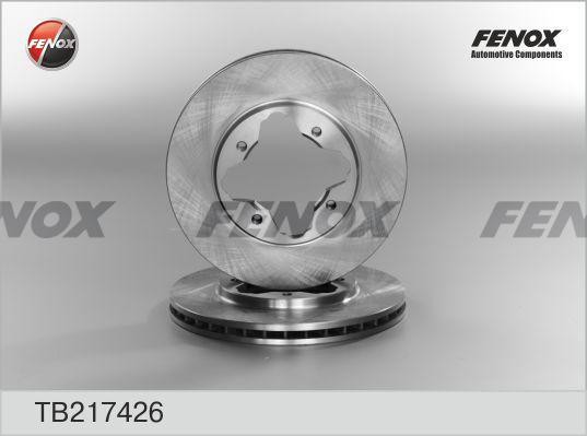 ДИСК ТОРМОЗНОЙ ПЕРЕДНИЙ TB217426 FENOX