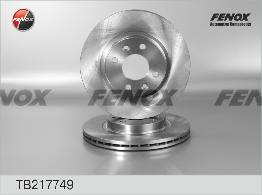 ДИСК ТОРМОЗНОЙ ПЕРЕДНИЙ TB217749 FENOX