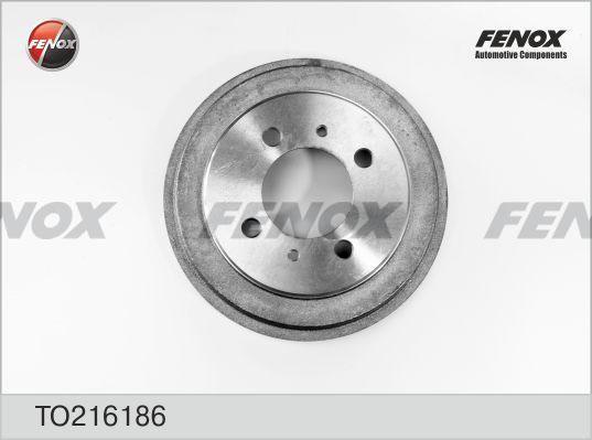 БАРАБАН ТОРМОЗНОЙ TO216186 FENOX