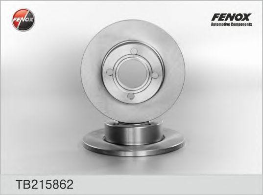 ДИСК ТОРМОЗНОЙ ПЕРЕДНИЙ TB215862 FENOX