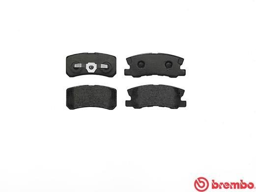 Колодки тормозные дисковые P54031 BREMBO