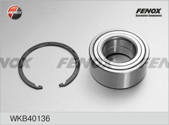 КОМПЛЕКТ ПОДШИПНИКОВ СТУПИЦЫ ПЕРЕДНЕЙ WKB40136 FENOX