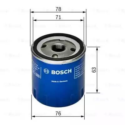 Фильтр масляный двигателя F 026 407 022 BOSCH