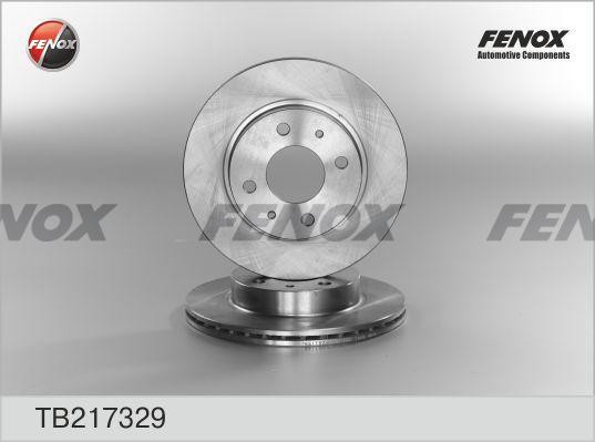 ДИСК ТОРМОЗНОЙ ПЕРЕДНИЙ TB217329 FENOX