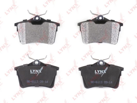 Колодки тормозные дисковые BD-6113 LYNXAUTO