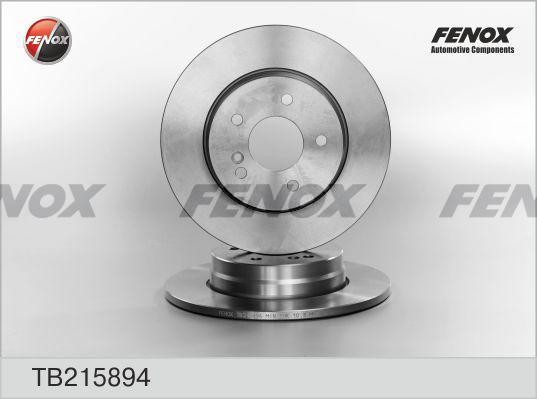 ДИСК ТОРМОЗНОЙ ПЕРЕДНИЙ TB215894 FENOX