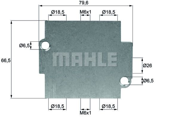 Термостат системы охлаждения TX 106 90D MAHLE