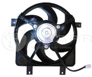 Электровентилятор охлаждения с кожухом LFK0127 LUZAR